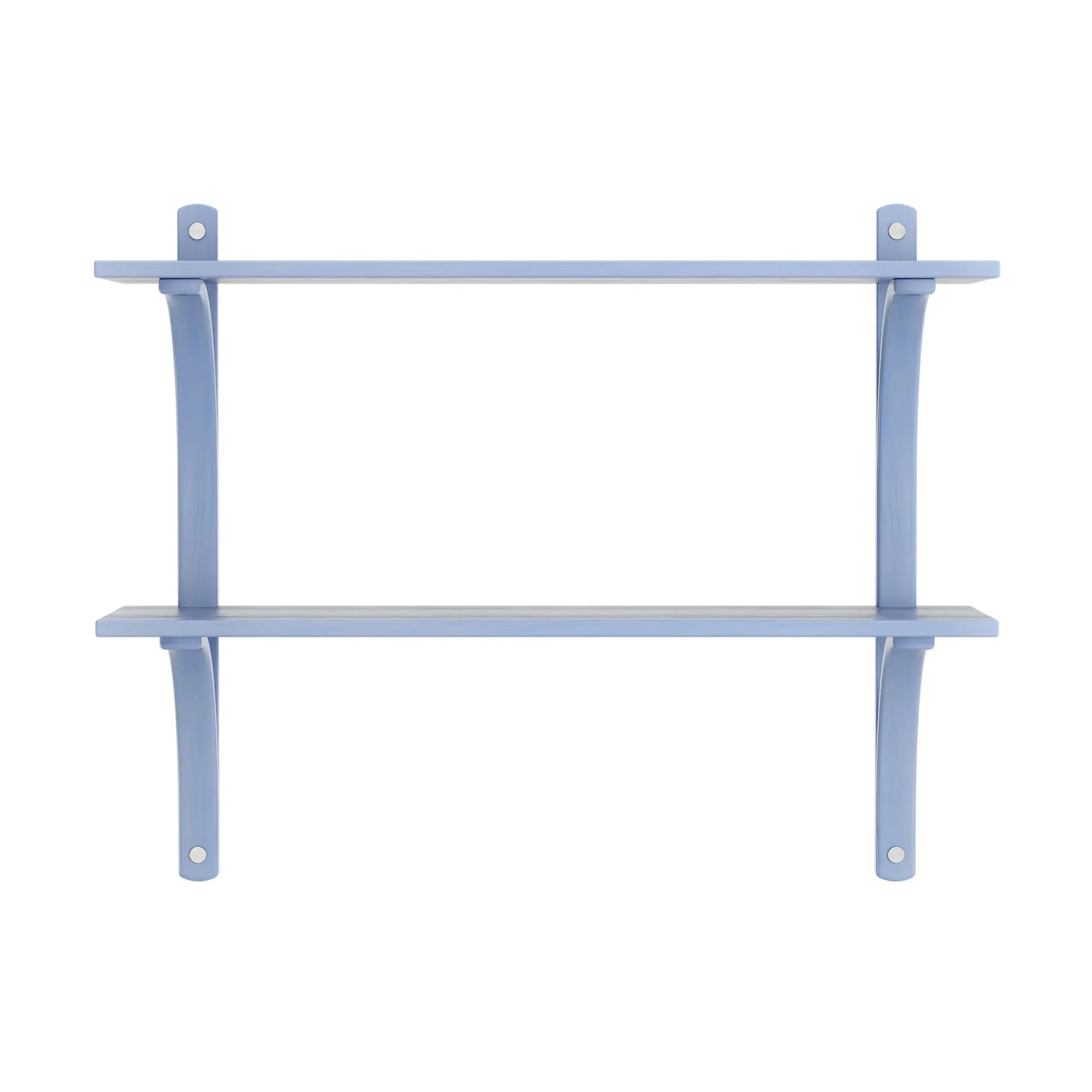 레비 선반, Ilke blue, stainless steel, 2 shelves, 90 cm Swedese | 스웨데제
