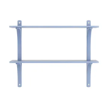 레비 선반 - Ilke blue, stainless steel, 2 shelves, 90 cm - Swedese | 스웨데제