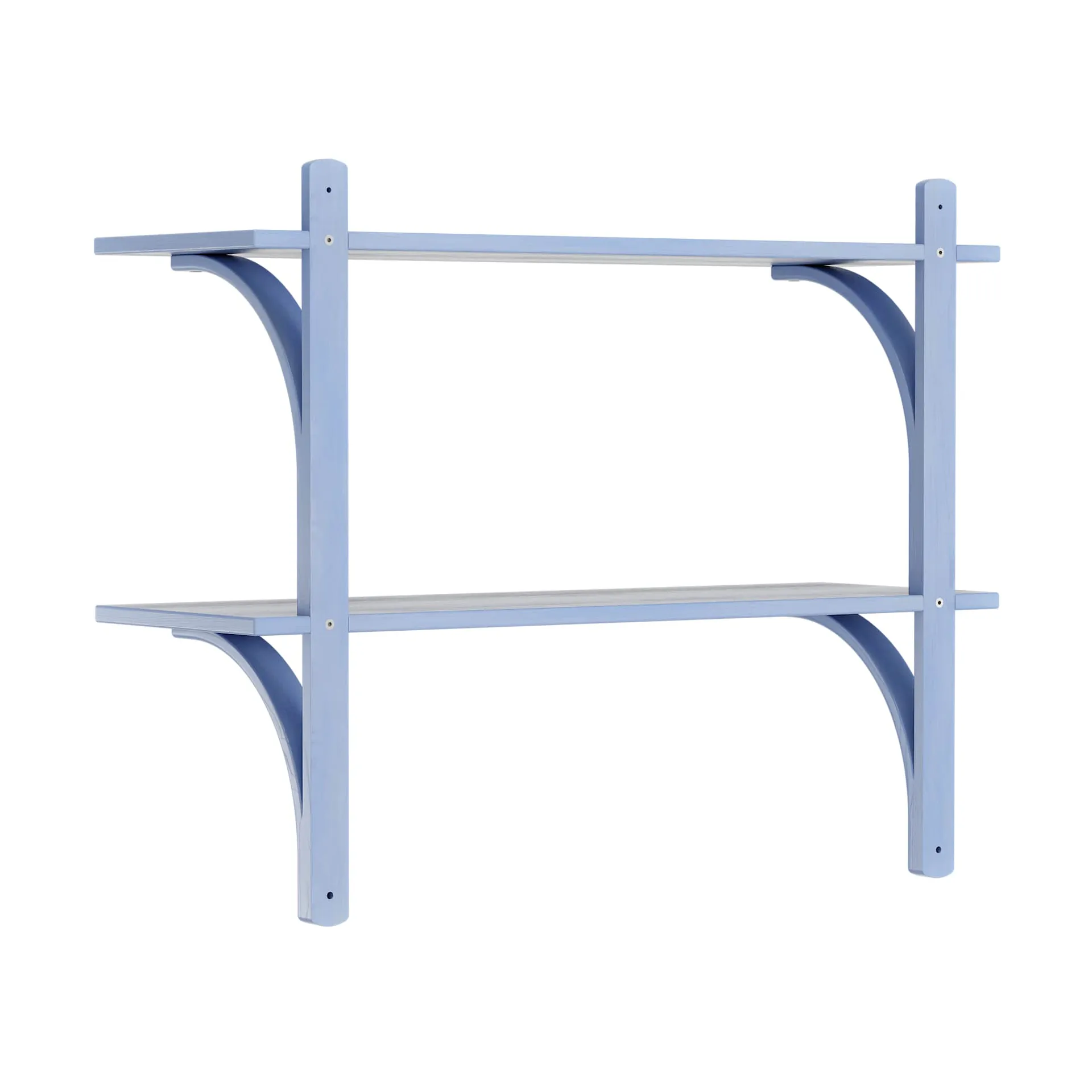 레비 선반, Ilke blue, stainless steel, 2 shelves, 90 cm Swedese | 스웨데제