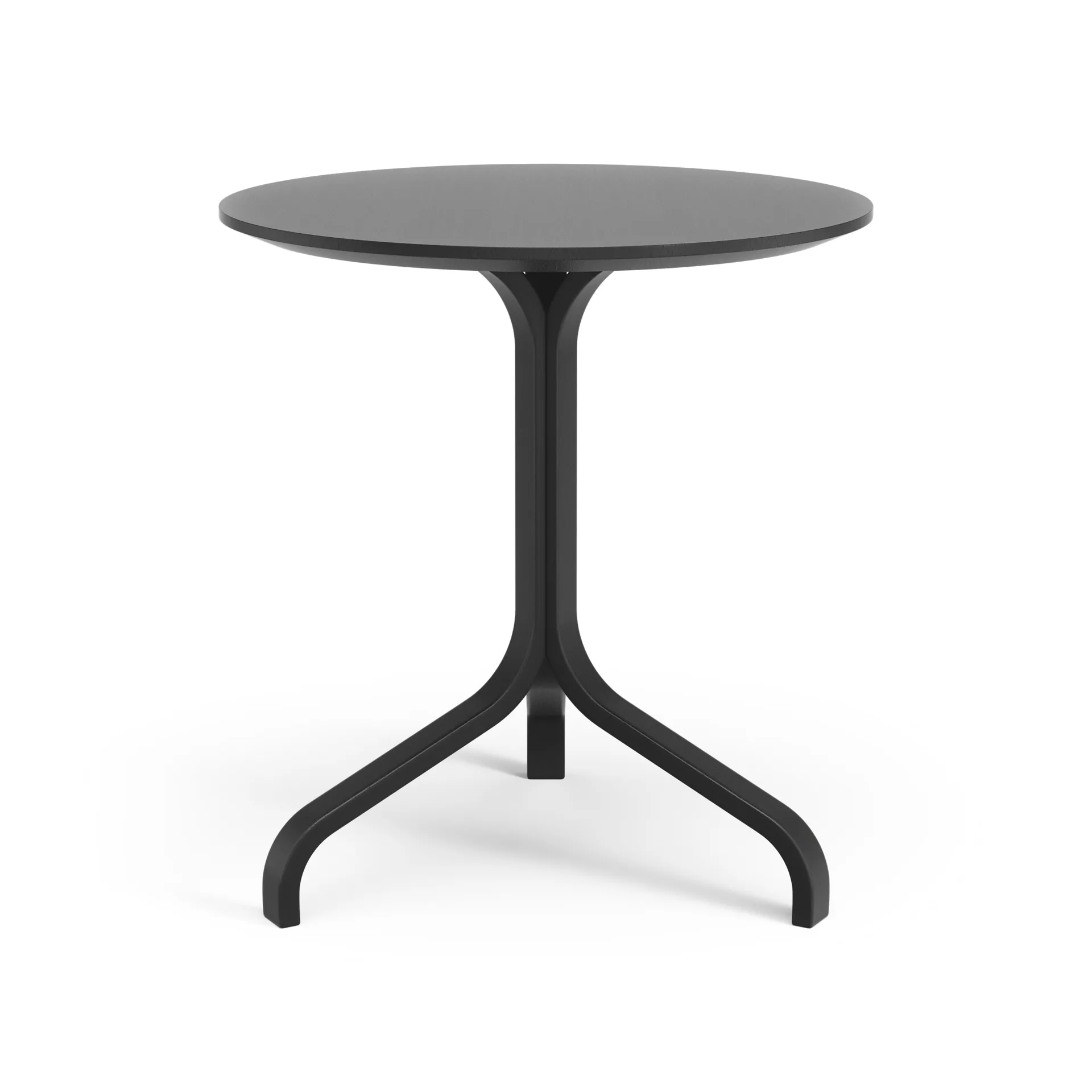 Lamino 테이블 Ø46x49 cm, Black-stained beech Swedese | 스웨데제