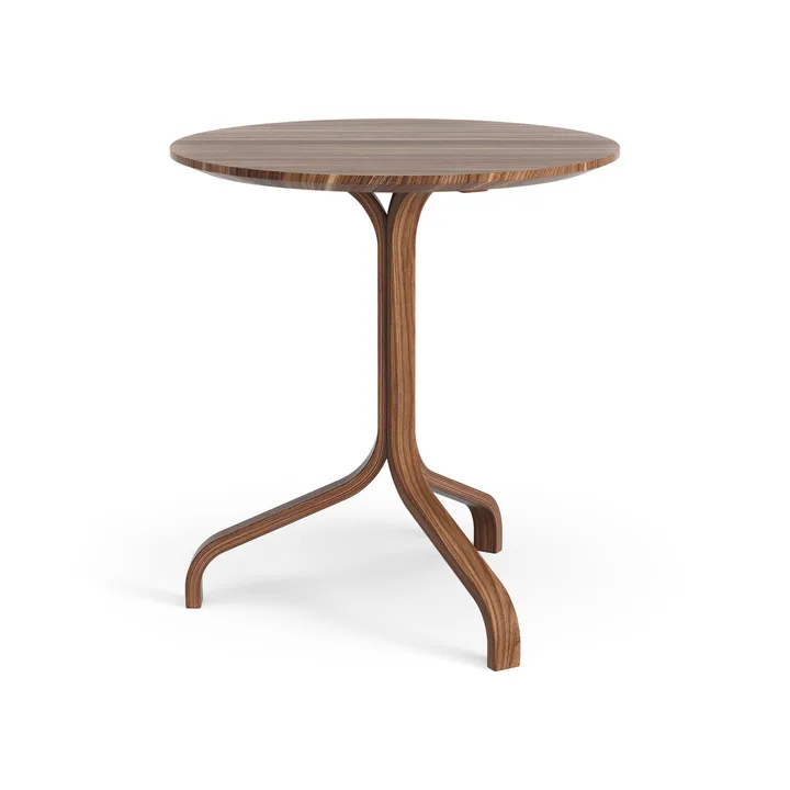 Lamino 테이블 Ø46x49 cm - Oiled walnut - Swedese | 스웨데제