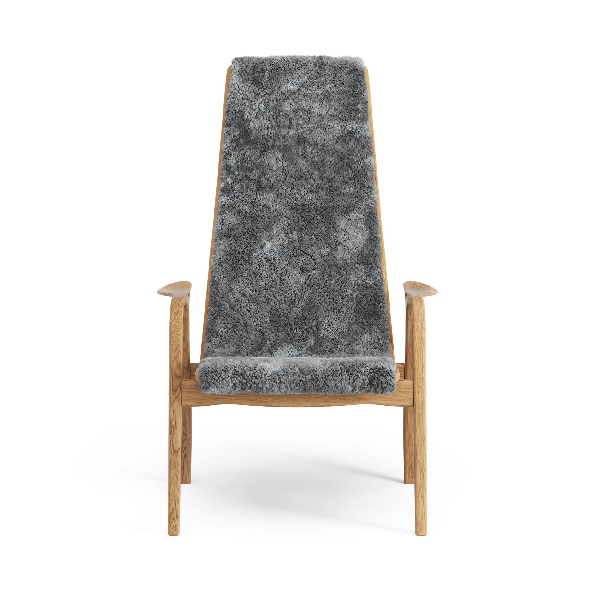 Lamino 암체어 오일 마감 오크/양가죽, Scandinavian Grey (grey) Swedese | 스웨데제