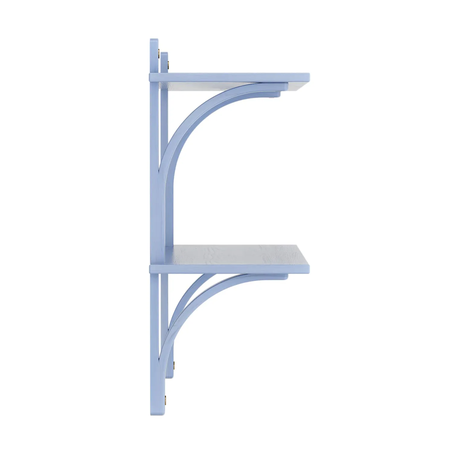 Levi 선반, Ilke blue-brass, 2 shelves, 90 cm Swedese | 스웨데제