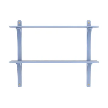 Levi 선반 - Ilke blue-brass, 2 shelves, 90 cm - Swedese | 스웨데제
