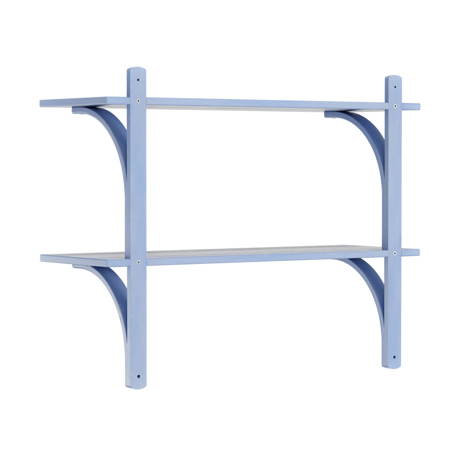 Levi 선반, Ilke blue-brass, 2 shelves, 90 cm Swedese | 스웨데제