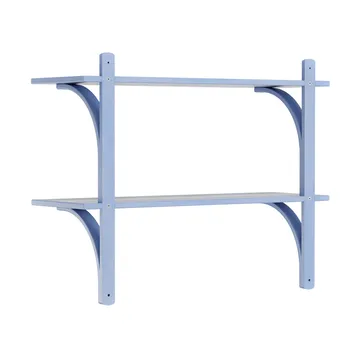 Levi 선반 - Ilke blue-brass, 2 shelves, 90 cm - Swedese | 스웨데제