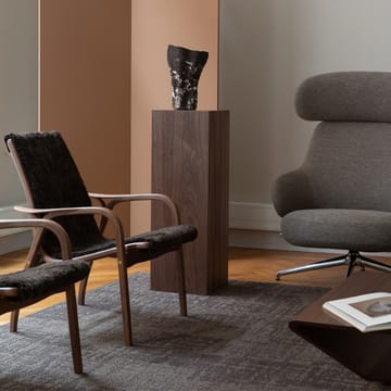 라미넷 암체어 - Sheepskin black-black stained beech - Swedese | 스웨데제