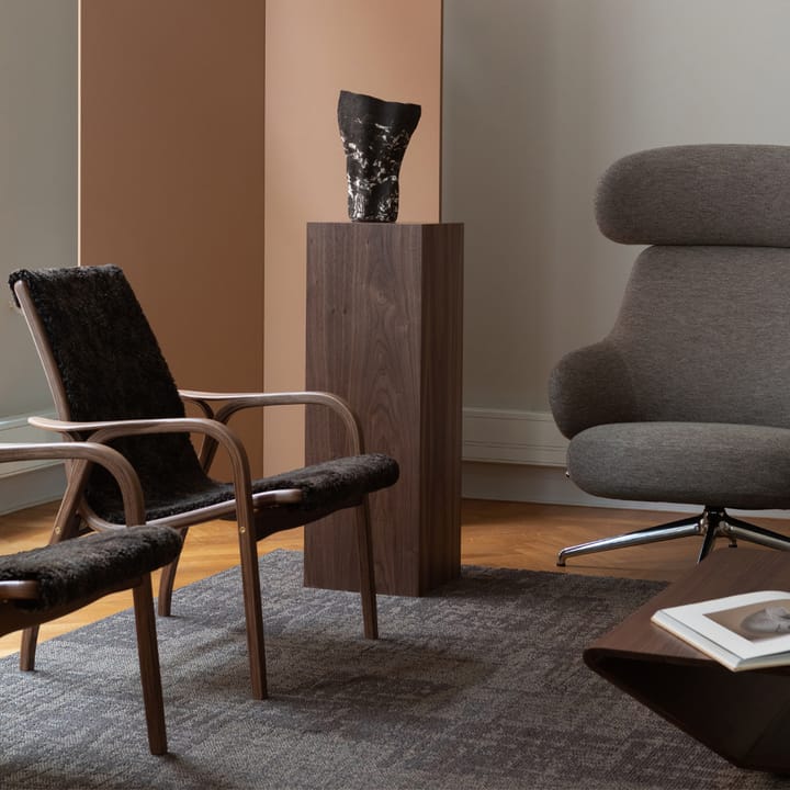 라미넷 암체어, Sheepskin black-black stained beech Swedese | 스웨데제