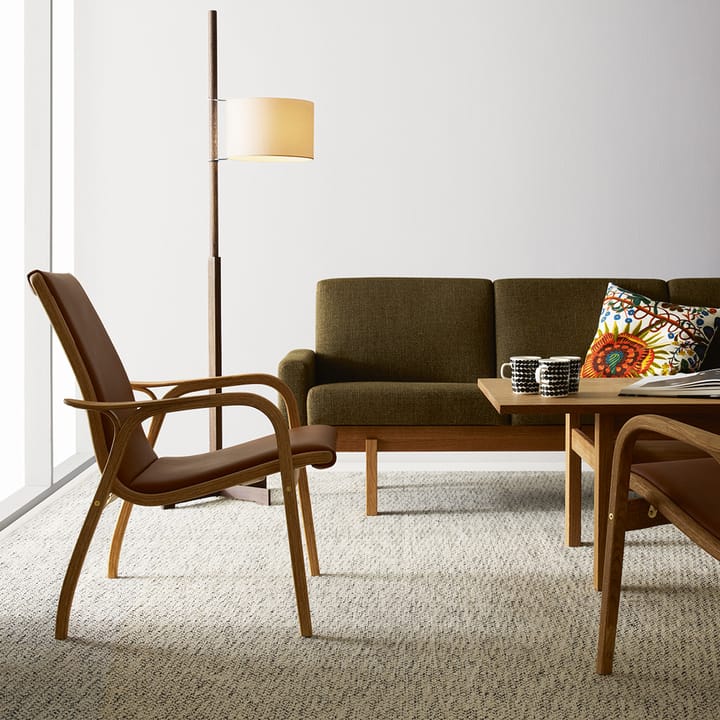 라��미넷 암체어, Sheepskin black-black stained beech Swedese | 스웨데제