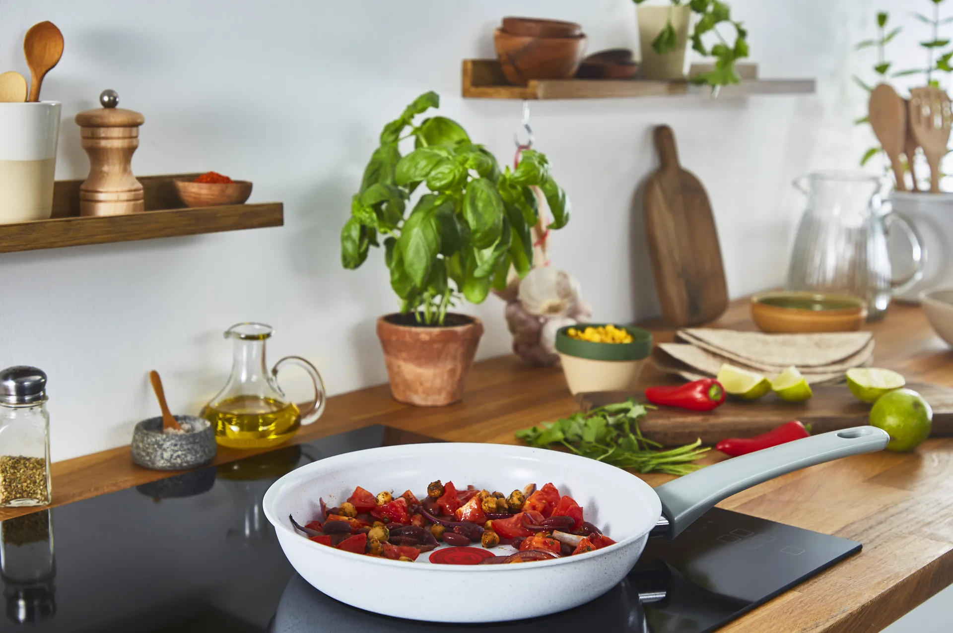 네츄럴 셰프 프라이팬 세트 그레이, 2 pieces Tefal | 테팔