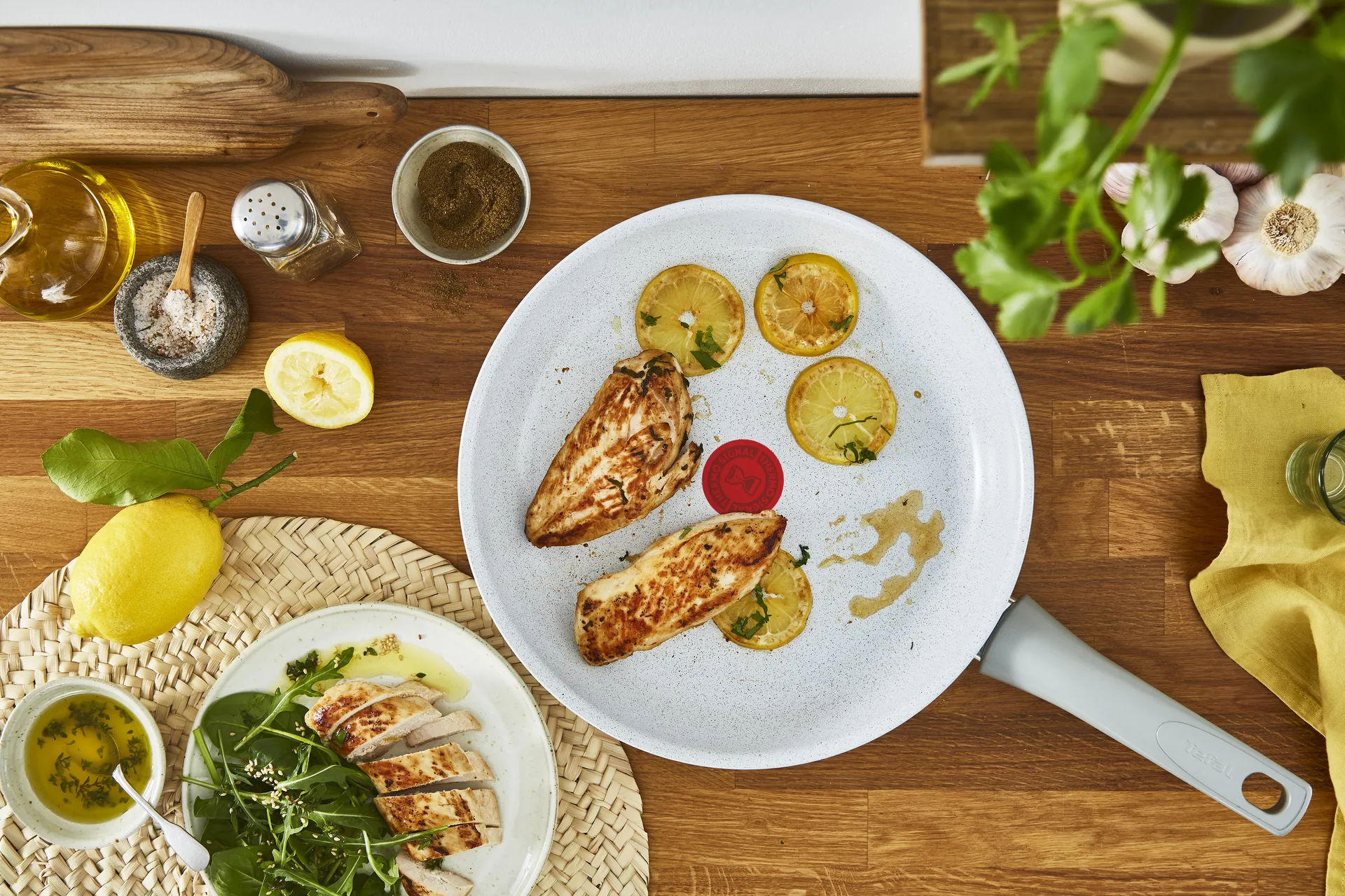 네츄럴 셰프 프라이팬 세트 그레이, 2 pieces Tefal | 테팔