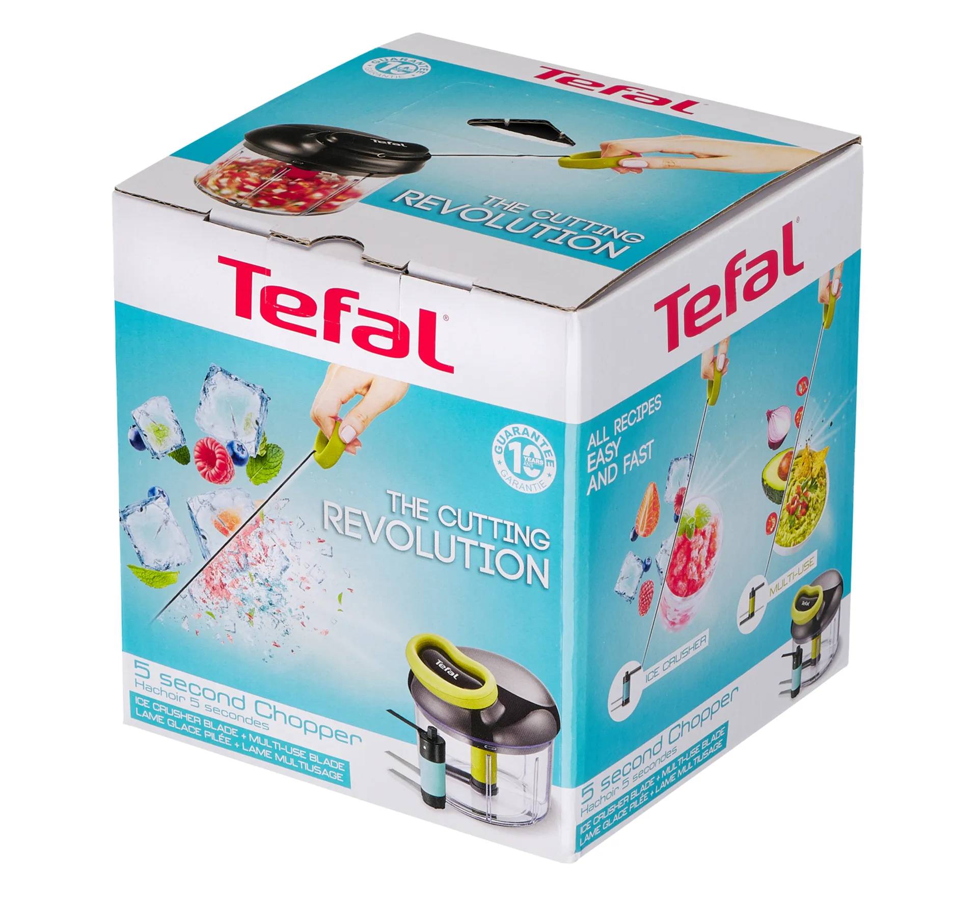 테팔 5초 미니 차퍼 & 아이스 크러셔 블레이드, 0.9 L Tefal | 테팔