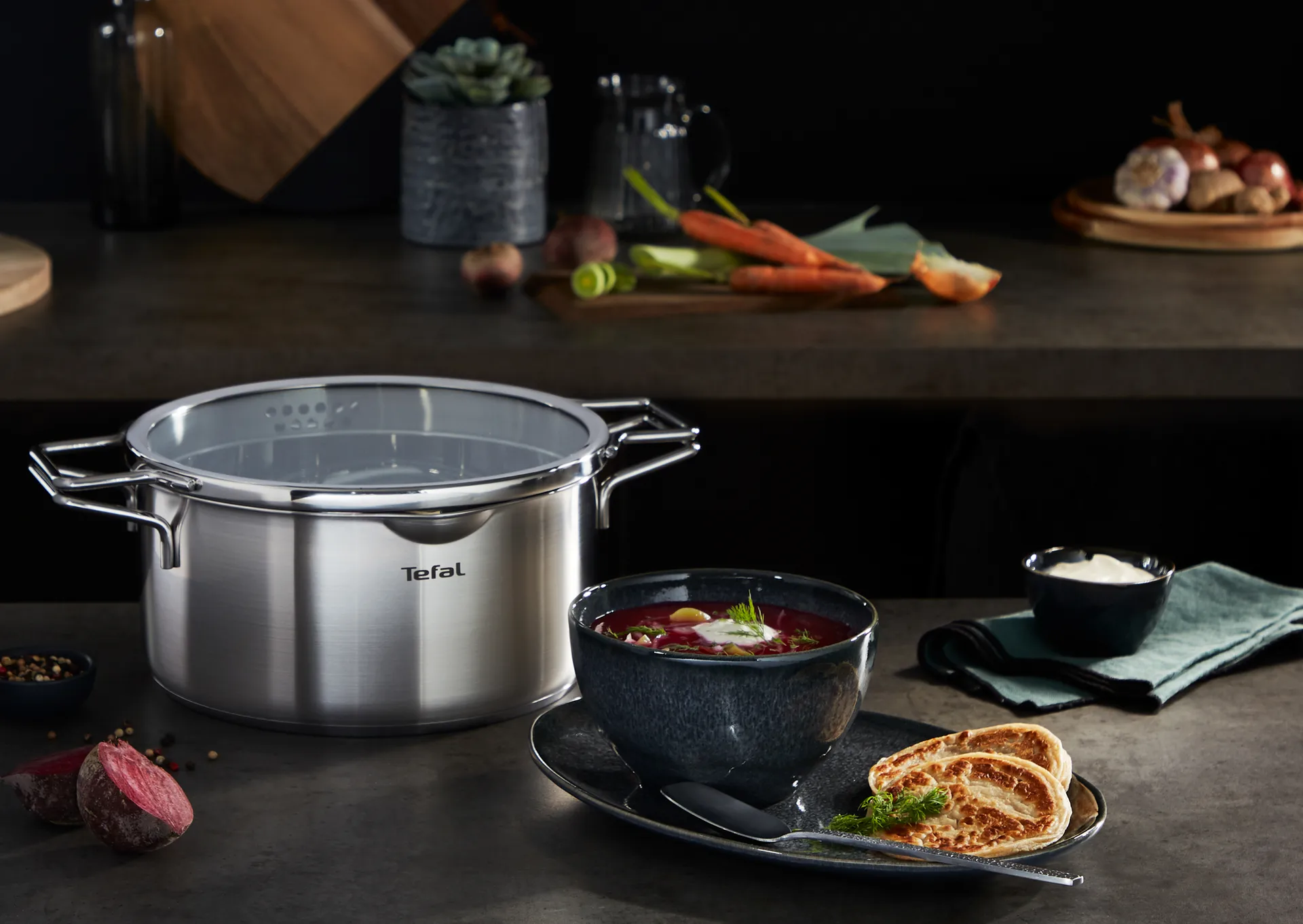 노르디카 스테인레스스틸 냄비, 5 L Tefal | 테팔