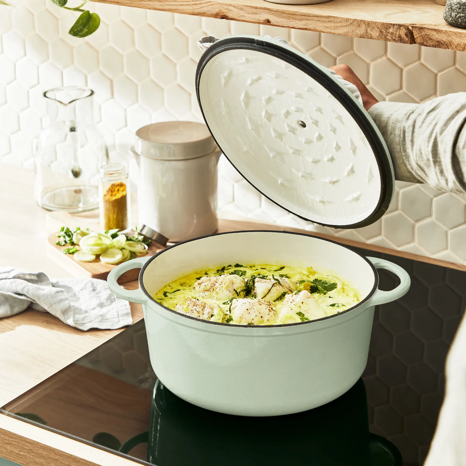 테팔 LOV 원형 팟 5 L, Green Tefal | 테팔