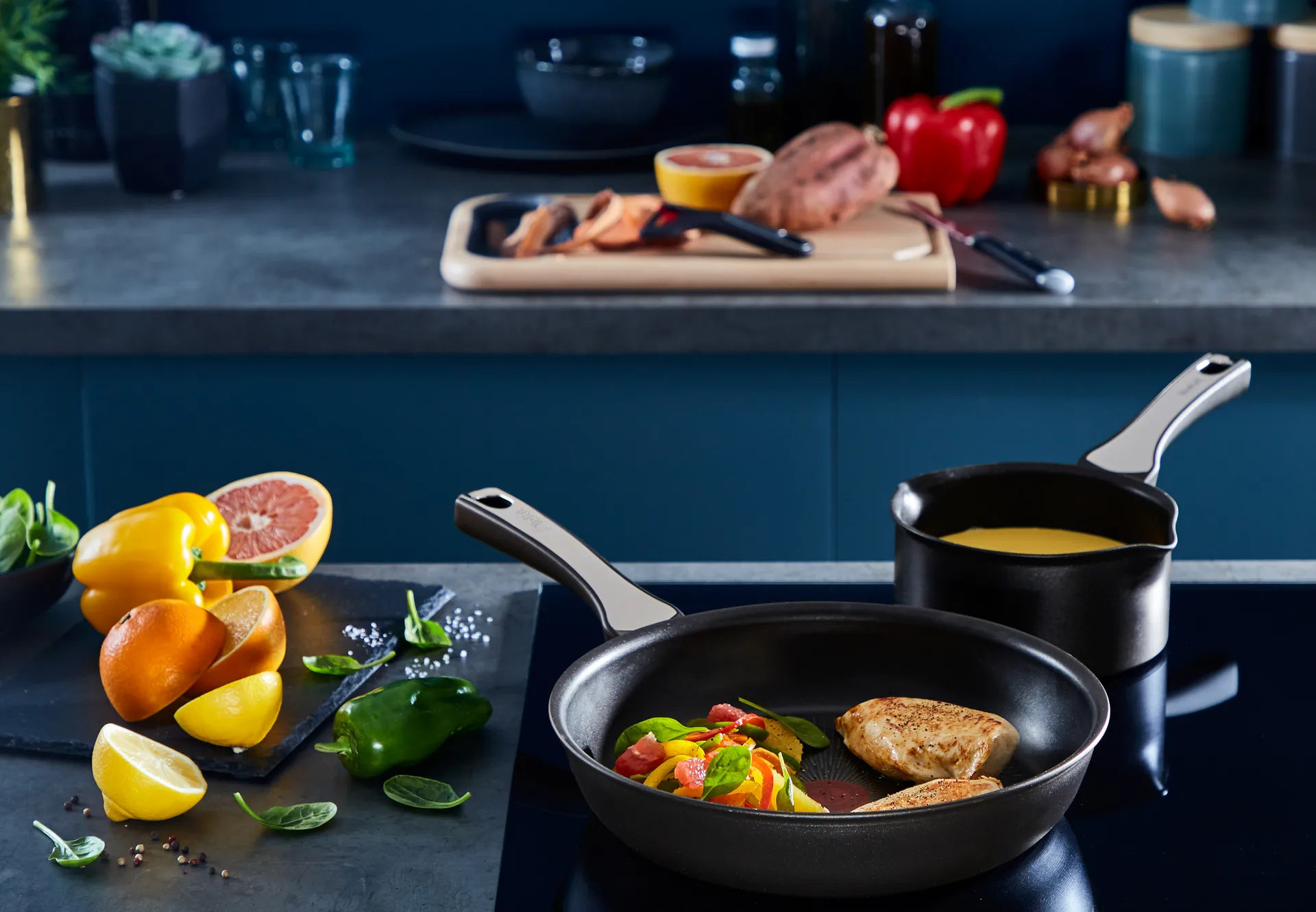 언리미티드 ON 프라이팬 세트, 3 pieces Tefal | 테팔