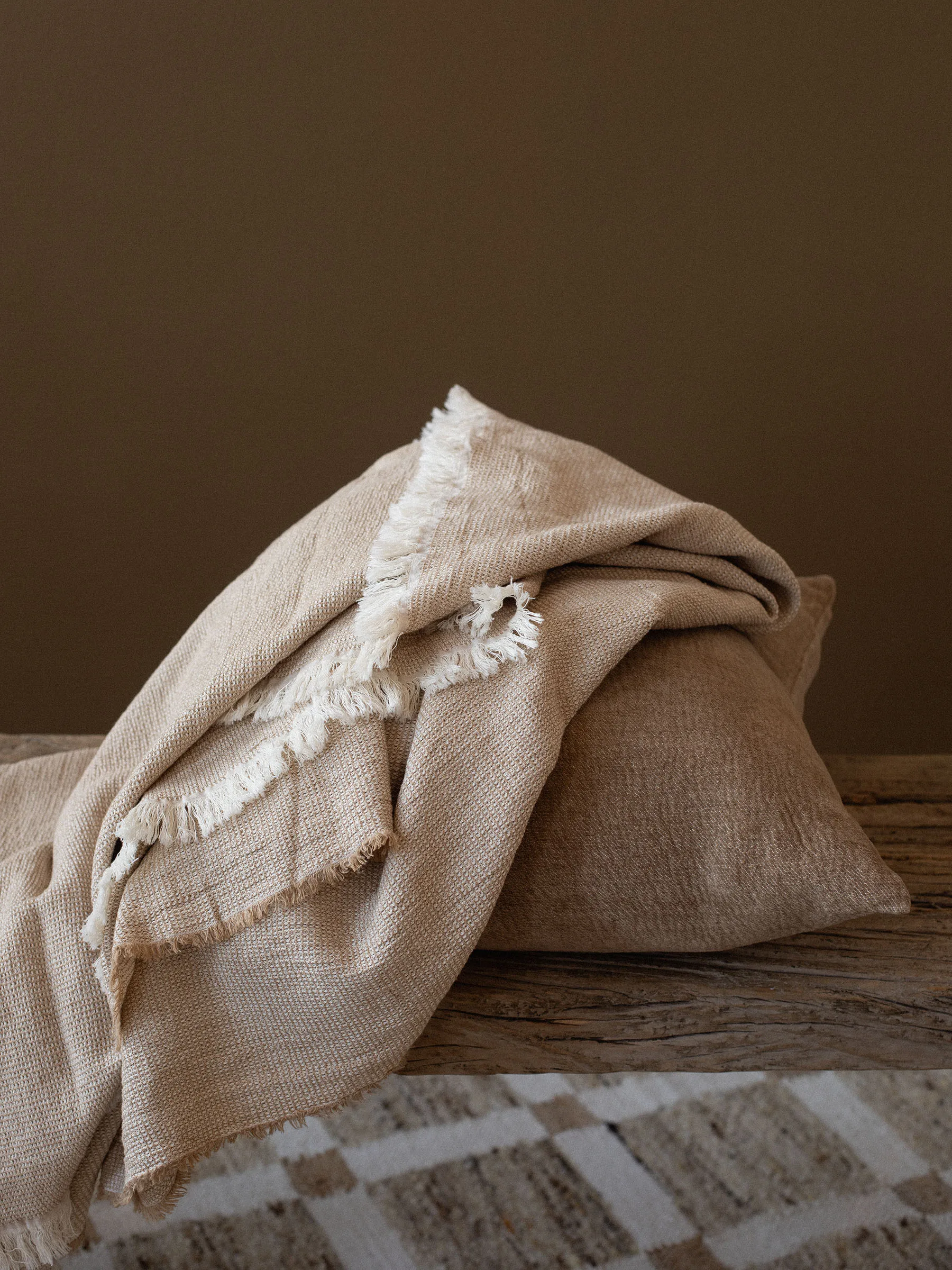 플로리안 스로우 135x200 cm, Beige Tell Me More | 텔미모어