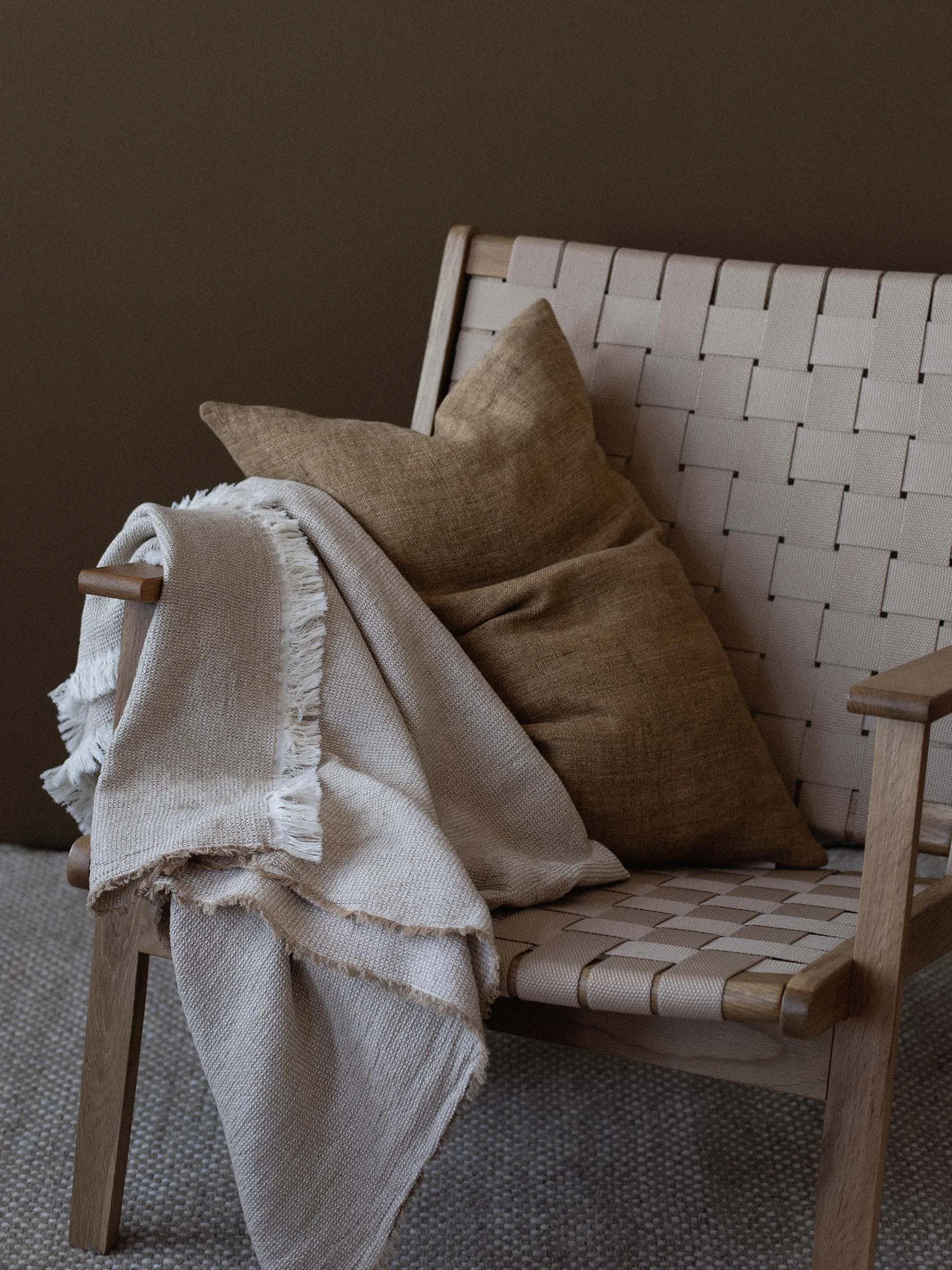 플로리안 스로우 135x200 cm, Beige Tell Me More | 텔미모어