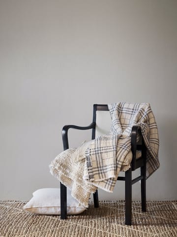 밀턴 코튼 스로우 140x200 cm - Beige-white-dark grey - Tell Me More | 텔미모어
