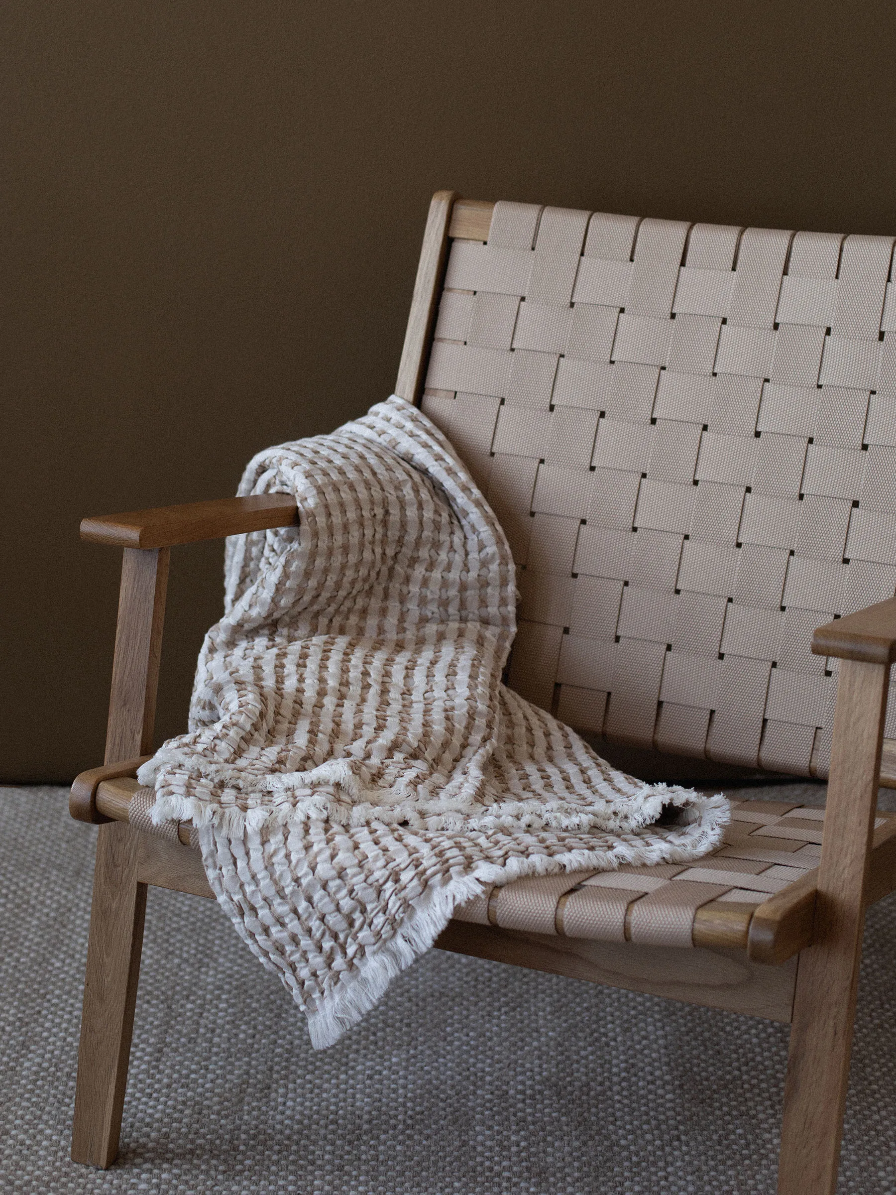 길버트 스로우 140x200 cm, Beige Tell Me More | 텔미모어