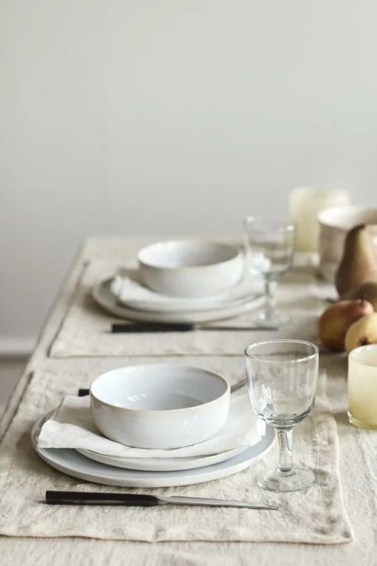 매리온 식탁보 리넨 145x330 cm, Wheat Tell Me More | 텔미모어