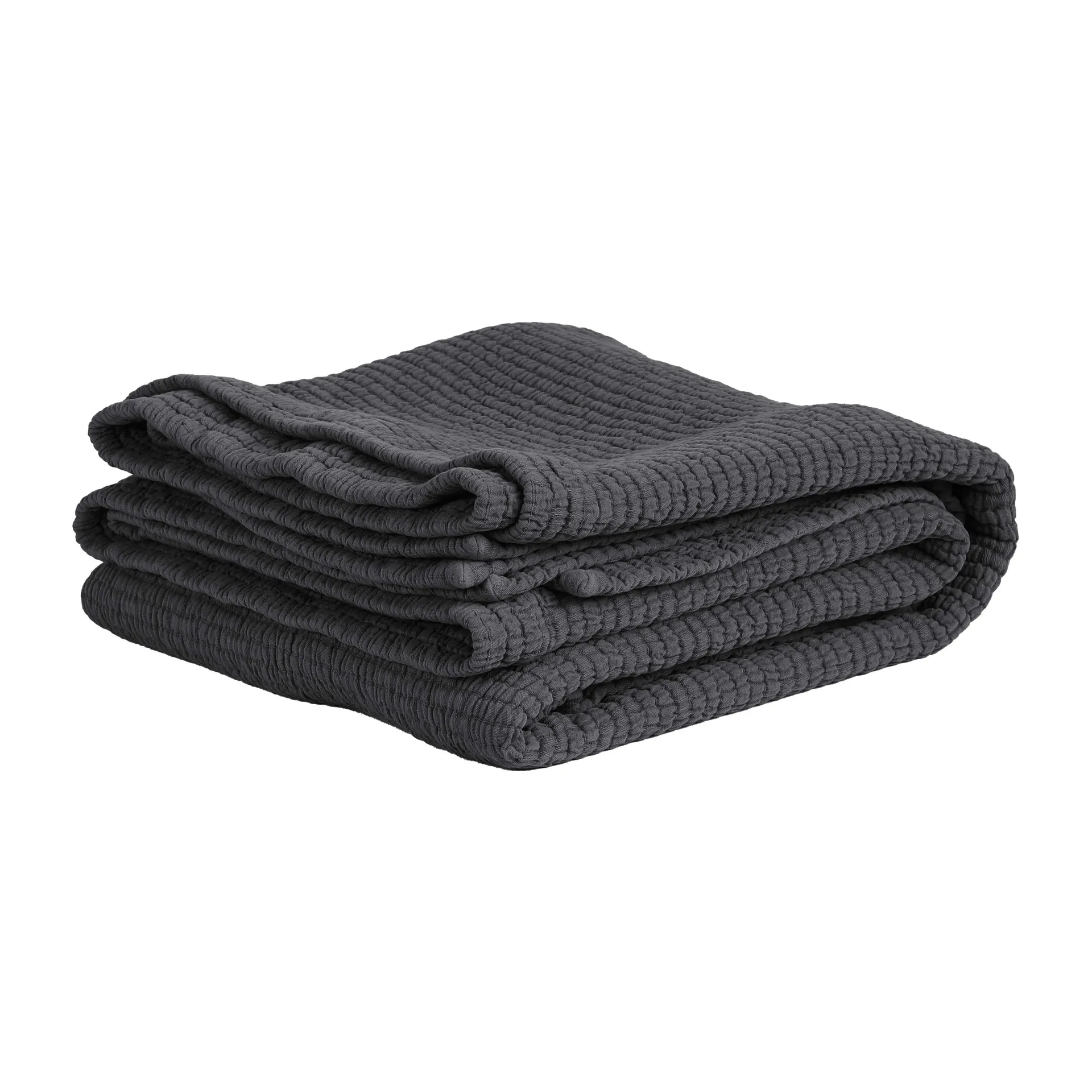 브릭 베드스프레드 180x260 cm, Charcoal Tell Me More | 텔미모어