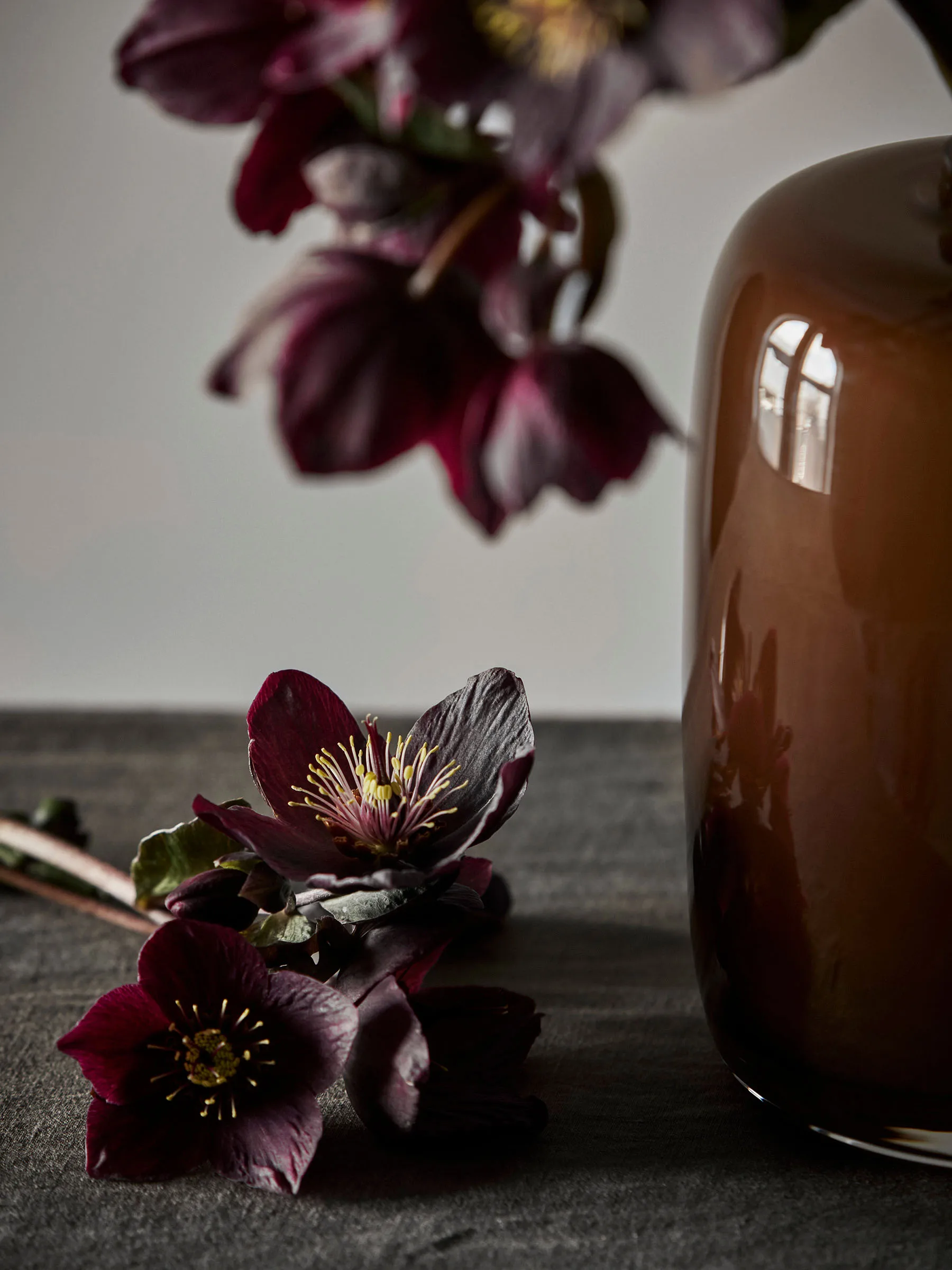 베로나 꽃병 높이 20cm, Brown Tell Me More | 텔미모어