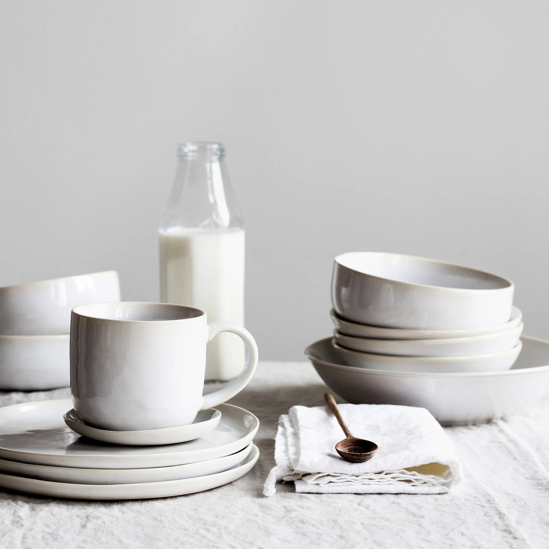 빈스 접시 22 cm, White Tell Me More | 텔미모어