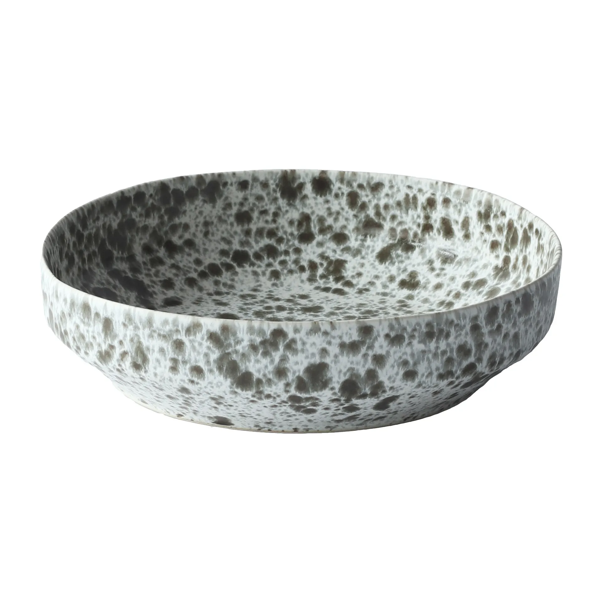 리볼리 서빙 보울 Ø22.5 cm, Green splatter Tell Me More | 텔미모어