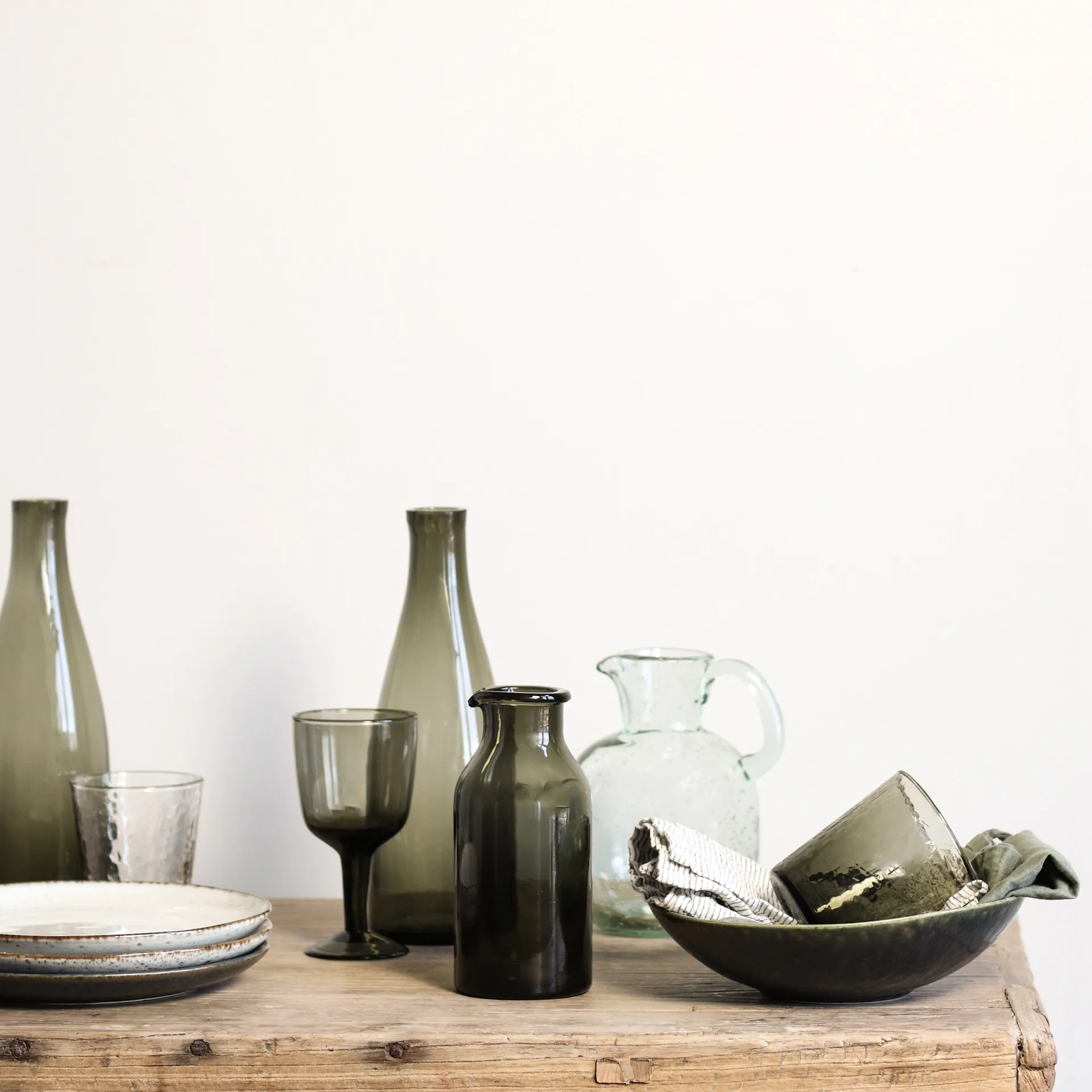 가렛 와인잔 로우 25 cl, smoke (grey) Tell Me More | 텔미모어