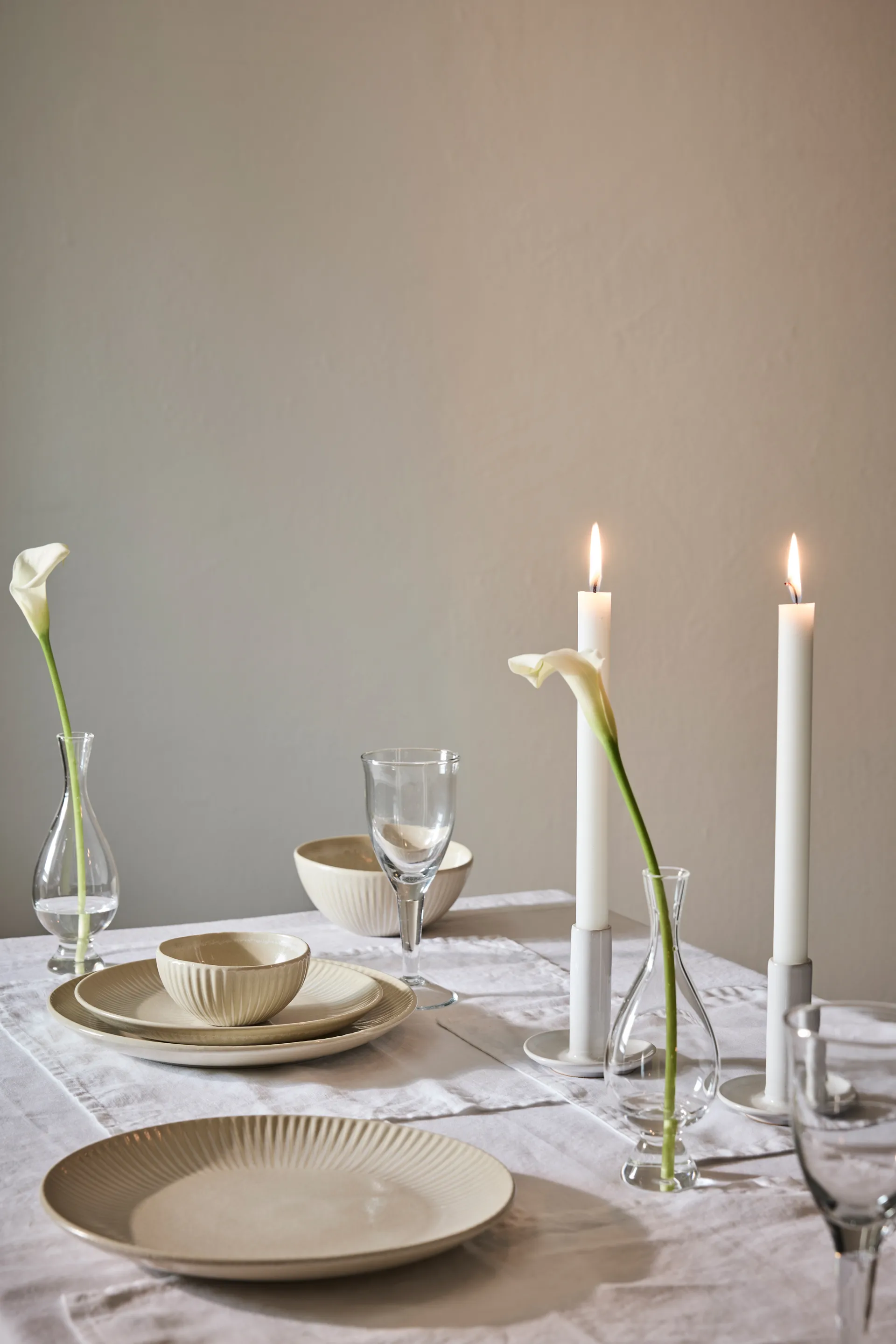 그라나다 플레이트 Ø26.5 cm, Cream white-beige Tell Me More | 텔미모어