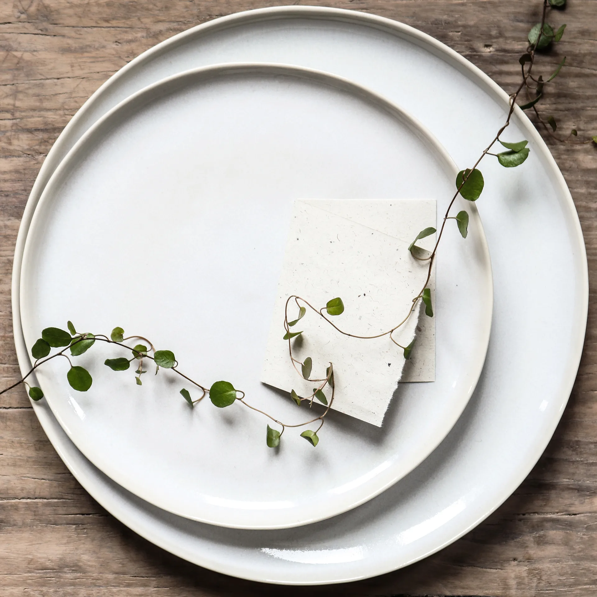 빈스 접시 27 cm, White Tell Me More | 텔미모어