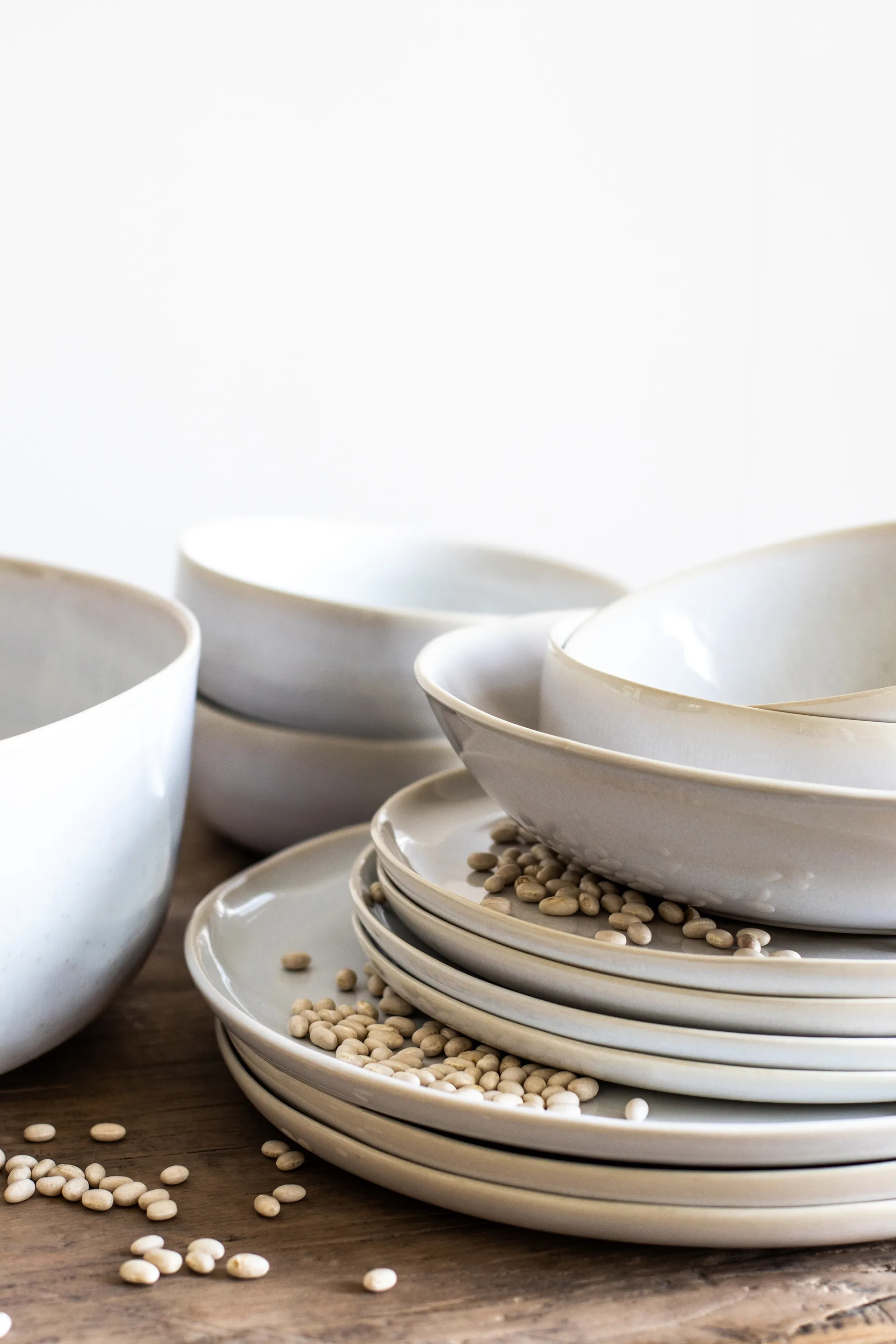 빈스 접시 27 cm, White Tell Me More | 텔미모어