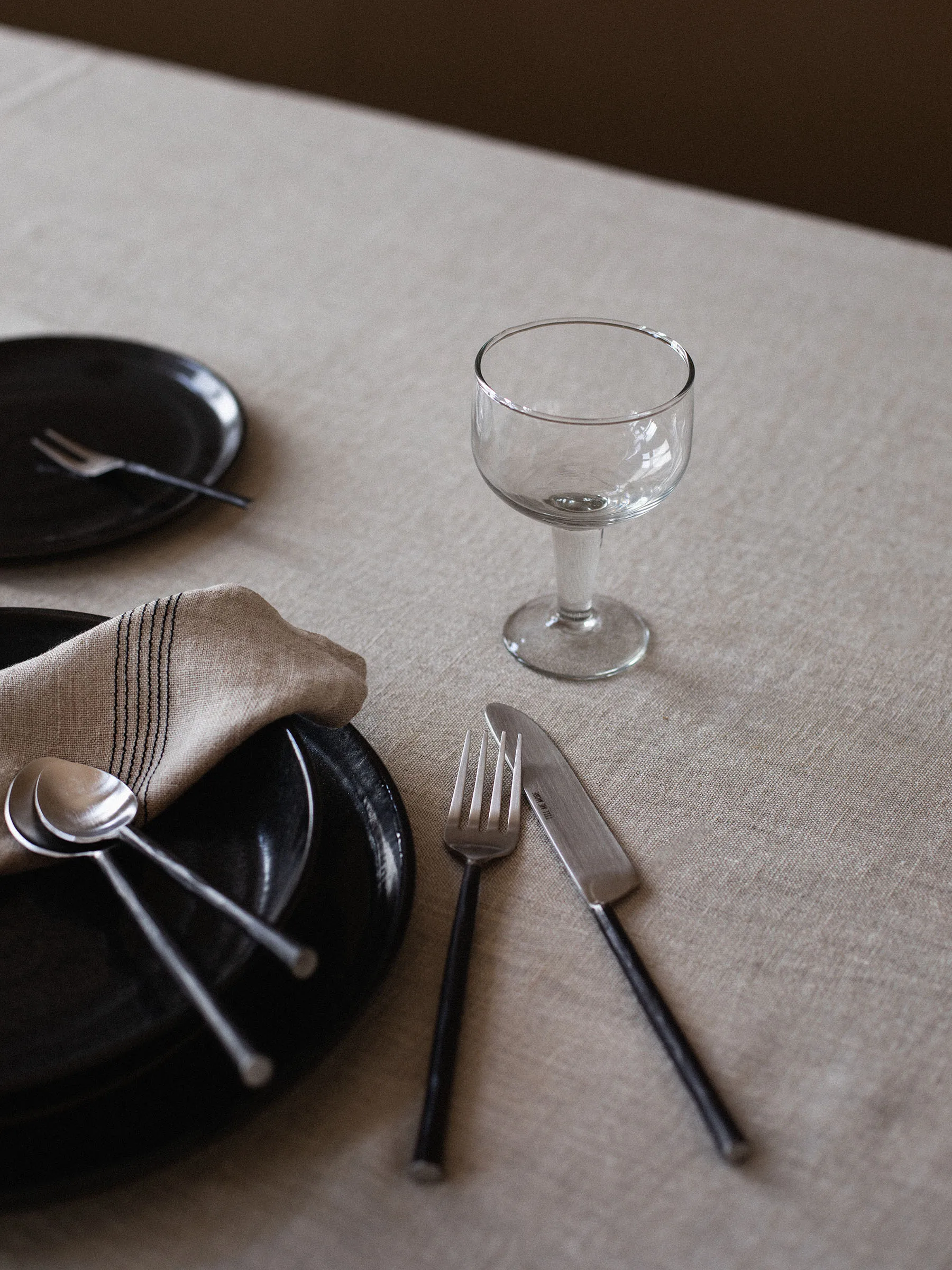 스틸 커트러리 세트 4개 세트, Polished steel Tell Me More | 텔미모어