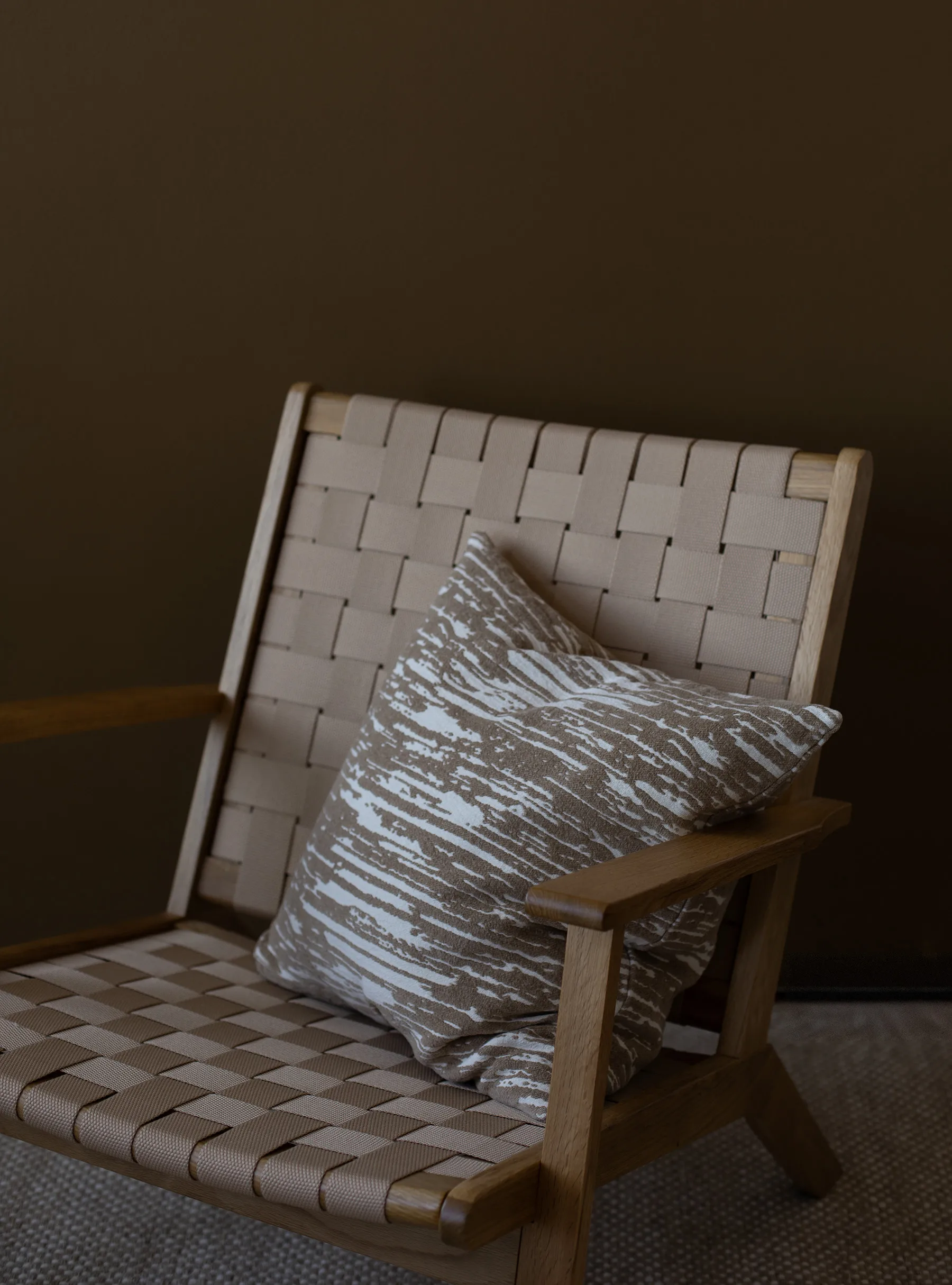 셀린 쿠션 커버 50x50 cm, Beige Tell Me More | 텔미모어