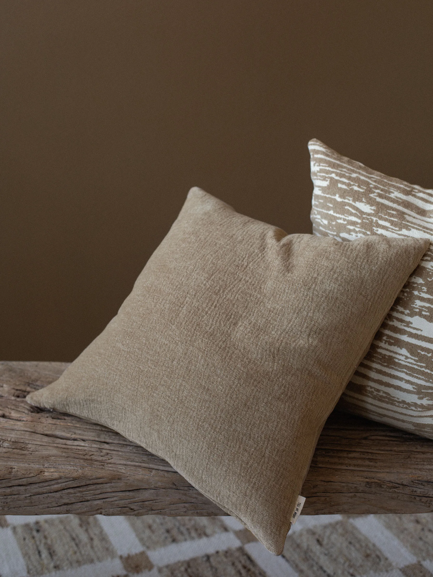 마테오 쿠션 커버 50x50 cm, Beige Tell Me More | 텔미모어