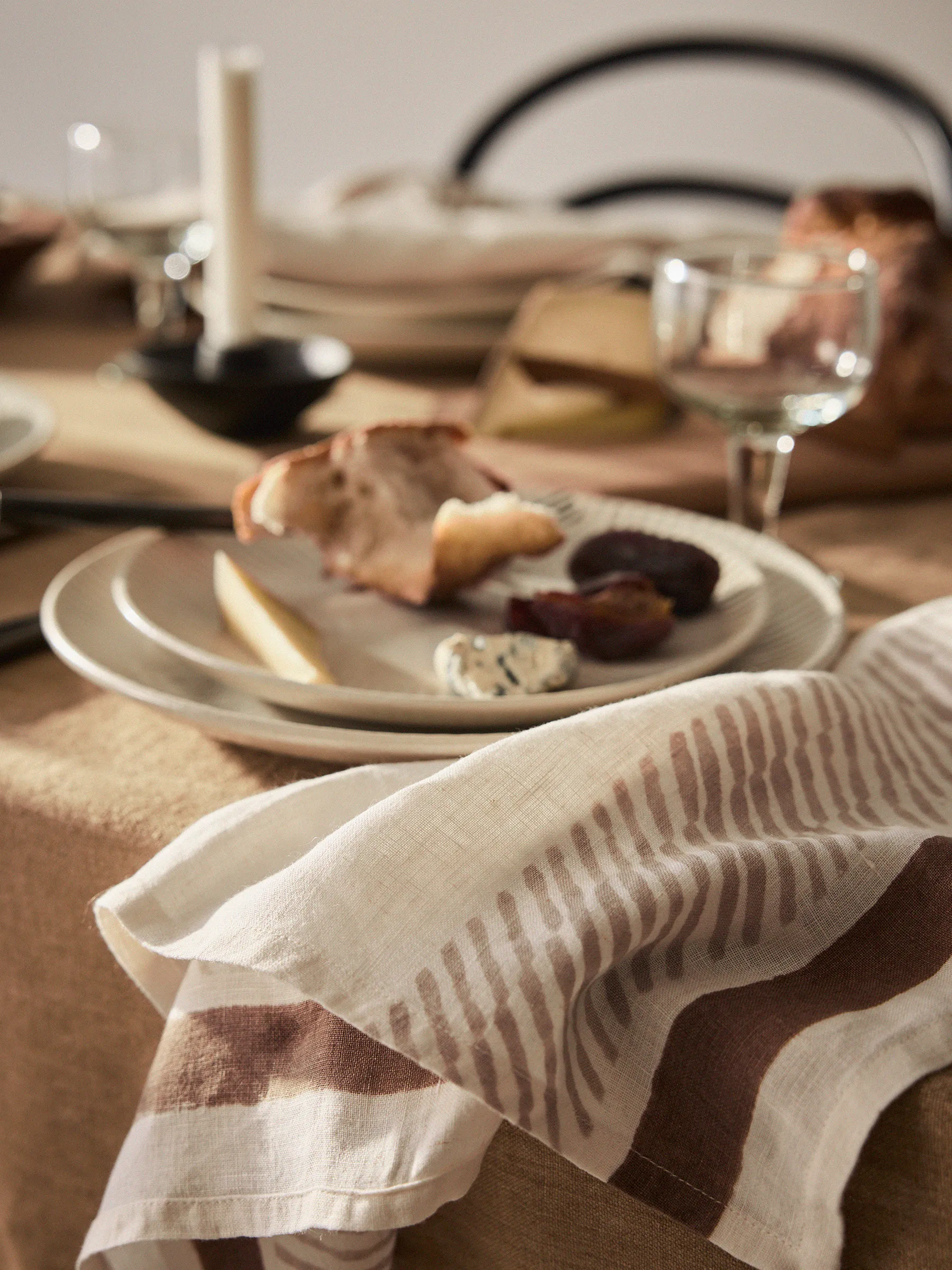 엘라 냅킨 50x50 cm, Brown Tell Me More | 텔미모어