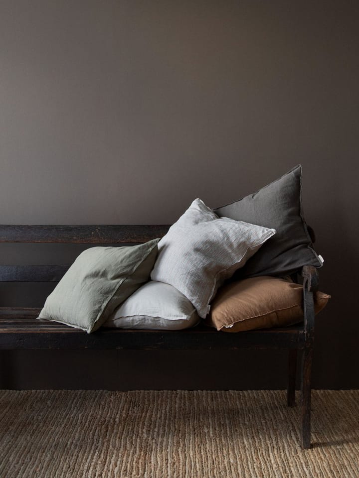 워시드 린넨 쿠션 커버 50x50 cm, Warm grey Tell Me More | 텔미모어