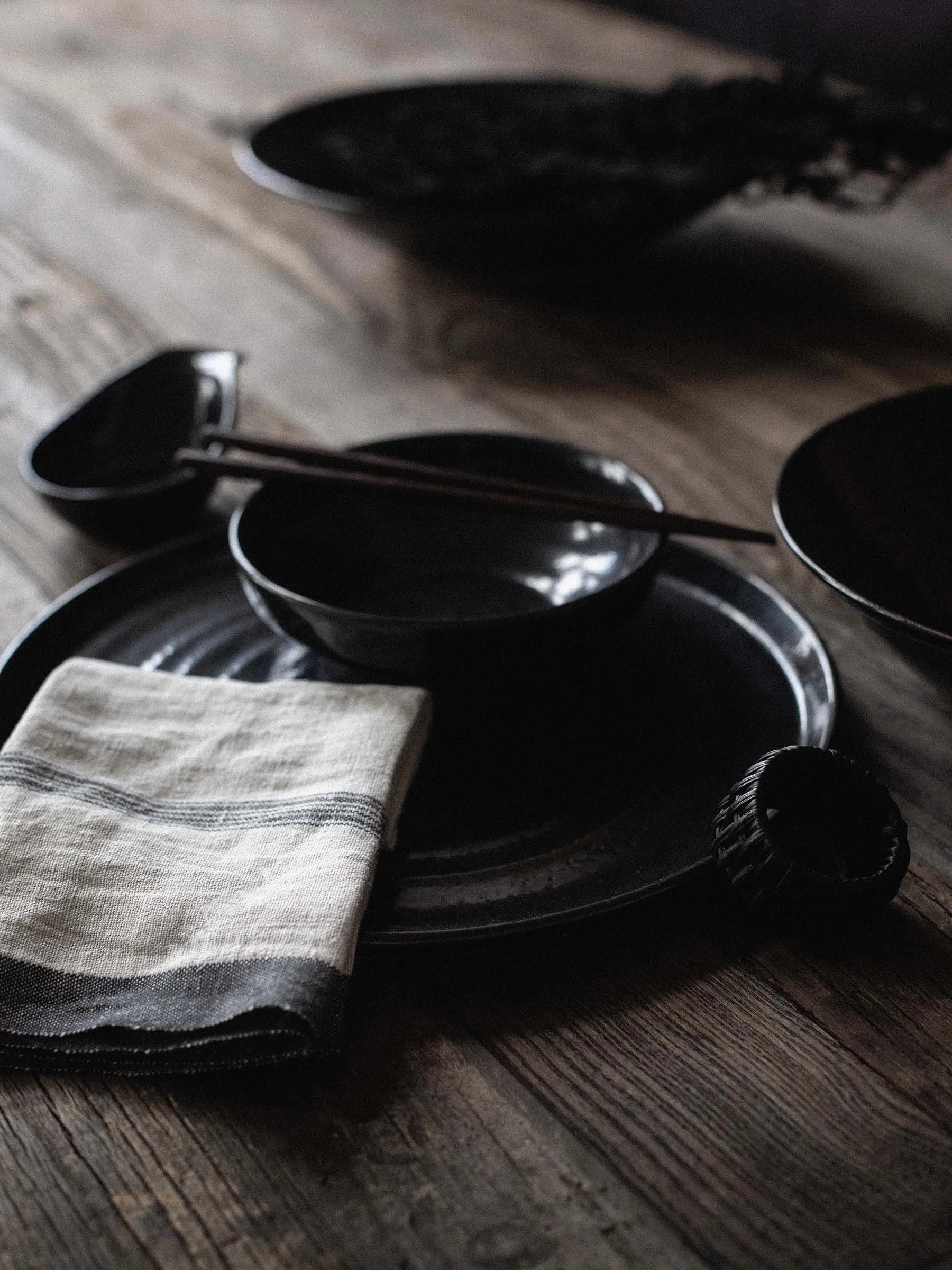 테아 냅킨 50x50cm, Denim Stripe Tell Me More | 텔미모어