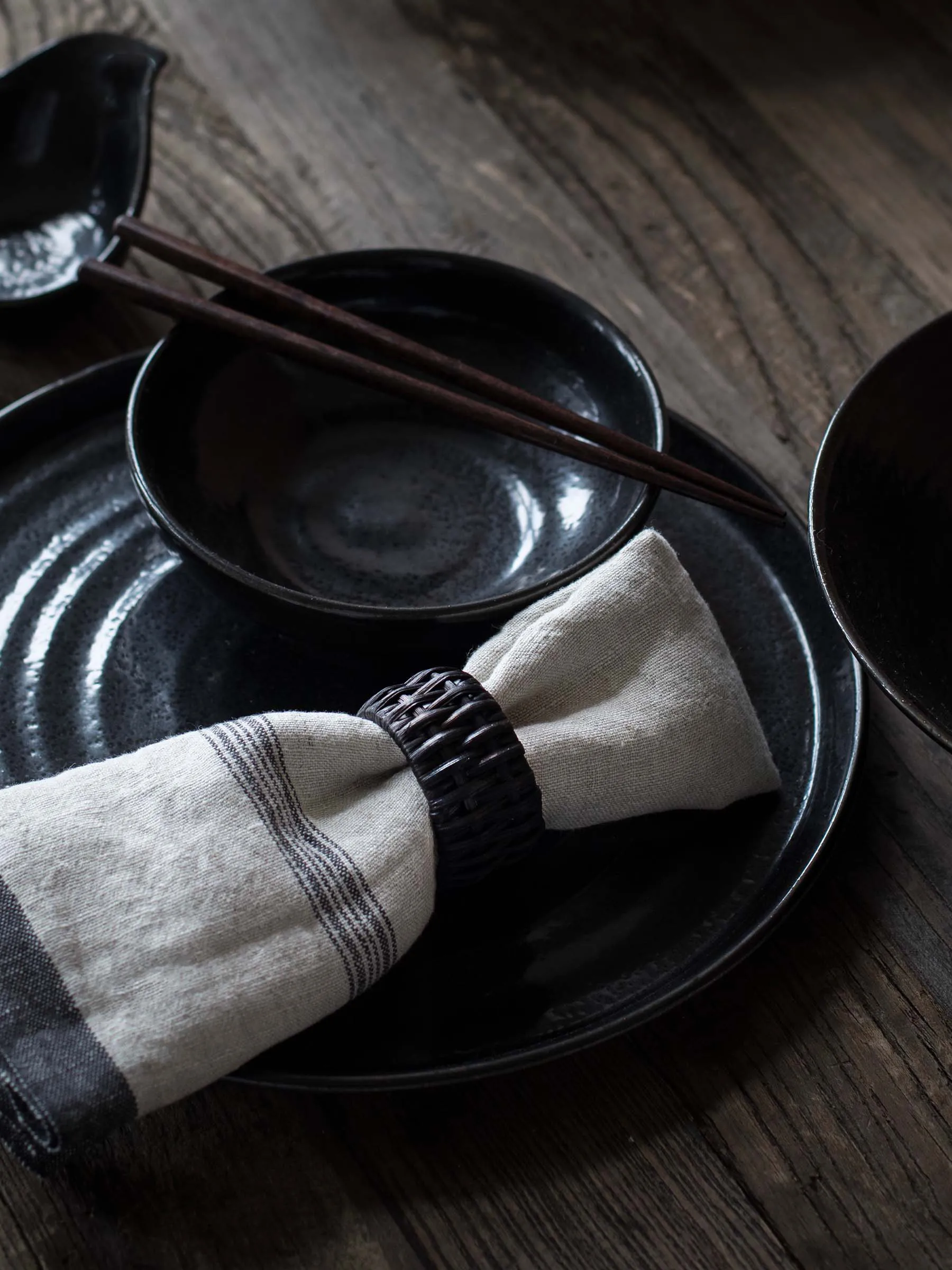 테아 냅킨 50x50cm, Denim Stripe Tell Me More | 텔미모어