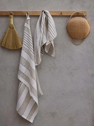 노아 키친 타월 50x70 cm - Beige stripe - Tell Me More | 텔미모어