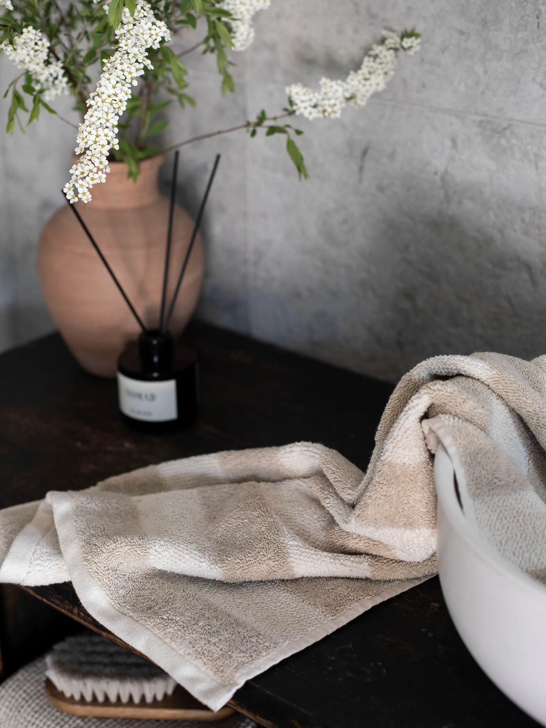 클레오 타올 50x70 cm, Beige Tell Me More | 텔미모어