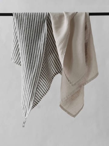 텔미모어 주방타올 린넨 50x70 cm - Grey-white - Tell Me More | 텔미모어