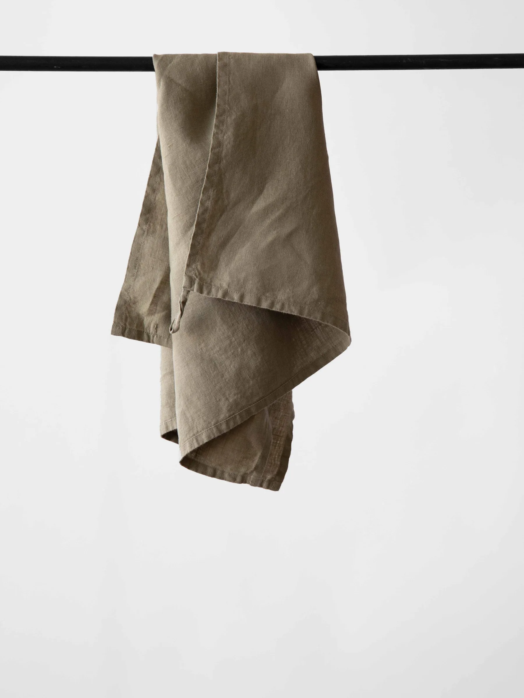 텔미모어 주방타올 린넨 50x70 cm, Olive Tell Me More | 텔미모어