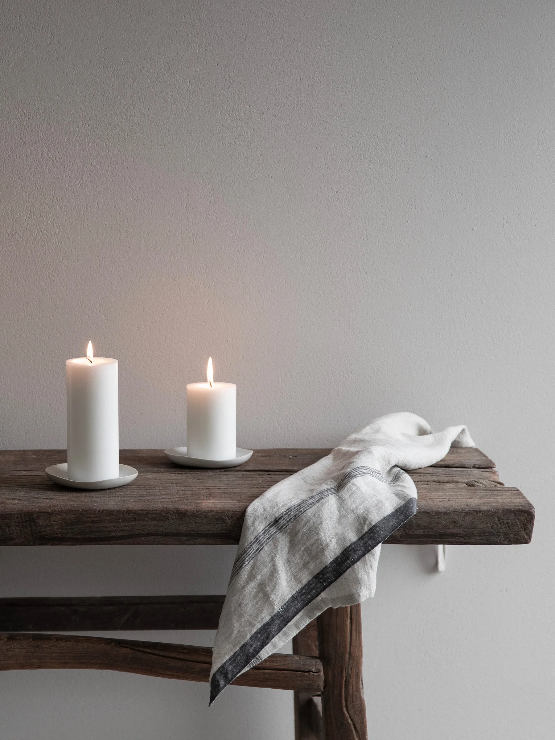 테아 주방 타월 50x70cm, Denim Stripe Tell Me More | 텔미모어