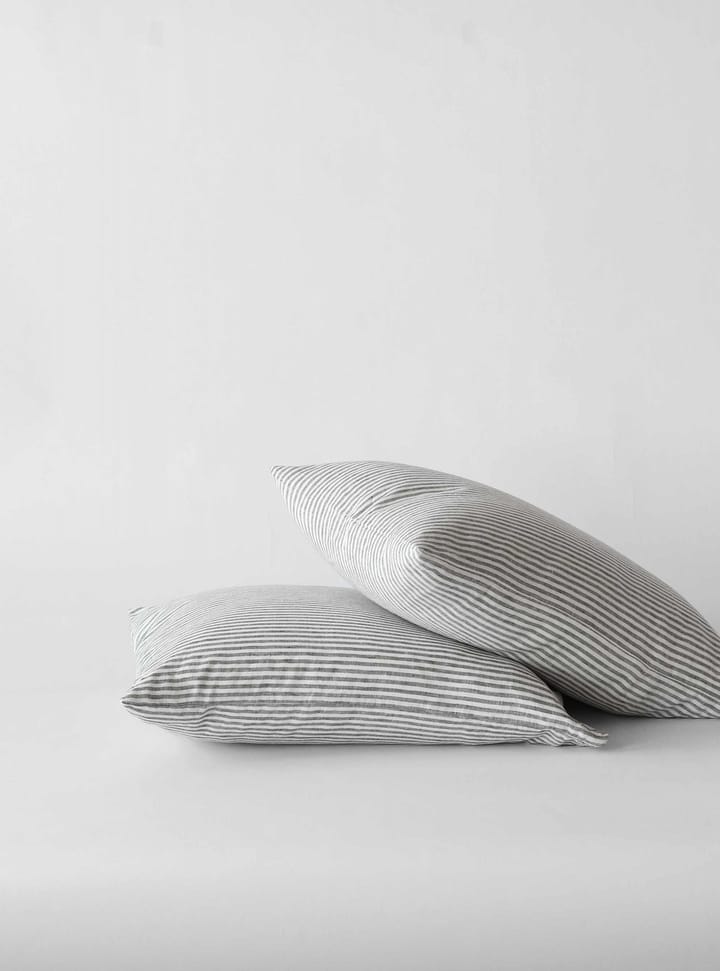 스톤워시드 리넨 베개커버 65x65 cm, Grey-white Tell Me More | 텔미모어