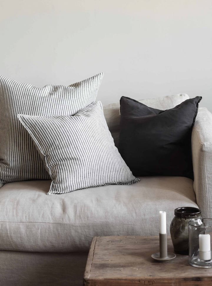 스톤워시드 리넨 베개커버 65x65 cm, Grey-white Tell Me More | 텔미모어