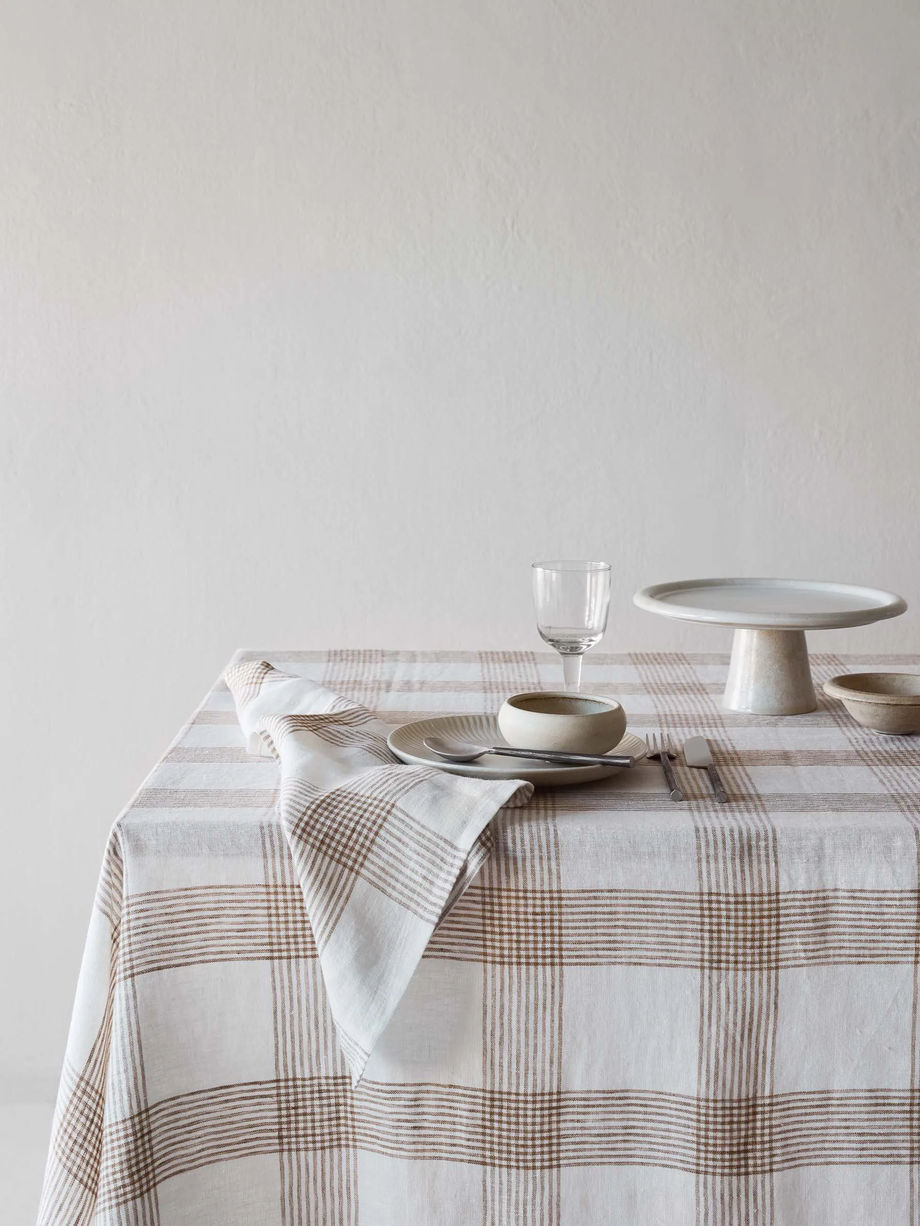 오데트 패브릭 냅킨, Brown, 45x45 cm Tell Me More | 텔미모어