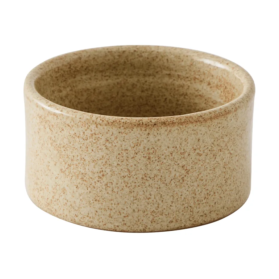 Elio 실린더 보울, Beige speckled, Ø8.5x4.5 cm Tell Me More | 텔미모어
