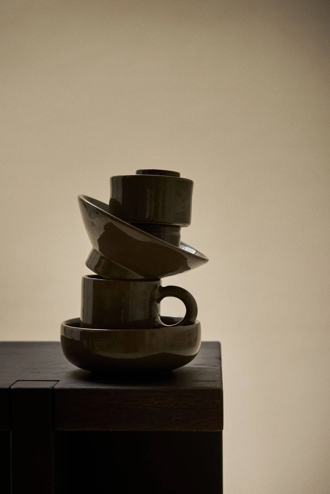 Elio 보울, Dark brown, Ø14x5 cm Tell Me More | 텔미모어