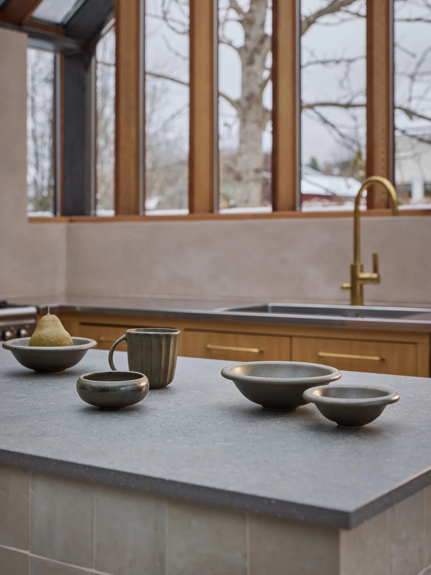 엘바 글로브 보울, Green brown, Ø11 cm Tell Me More | 텔미모어